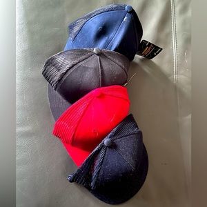 4 trucker style blank hats bundle. All brand new hats some still have tags!